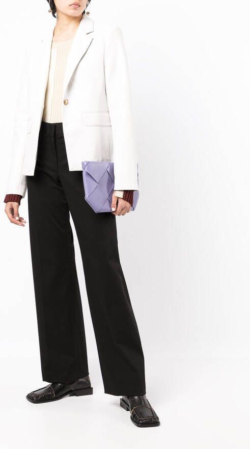 Ferragamo Broek met wijde pijpen Zwart