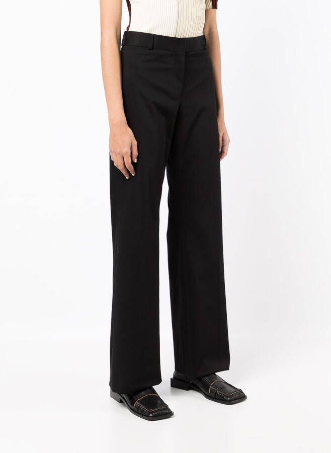 Ferragamo Broek met wijde pijpen Zwart
