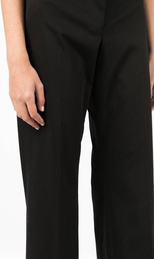 Ferragamo Broek met wijde pijpen Zwart