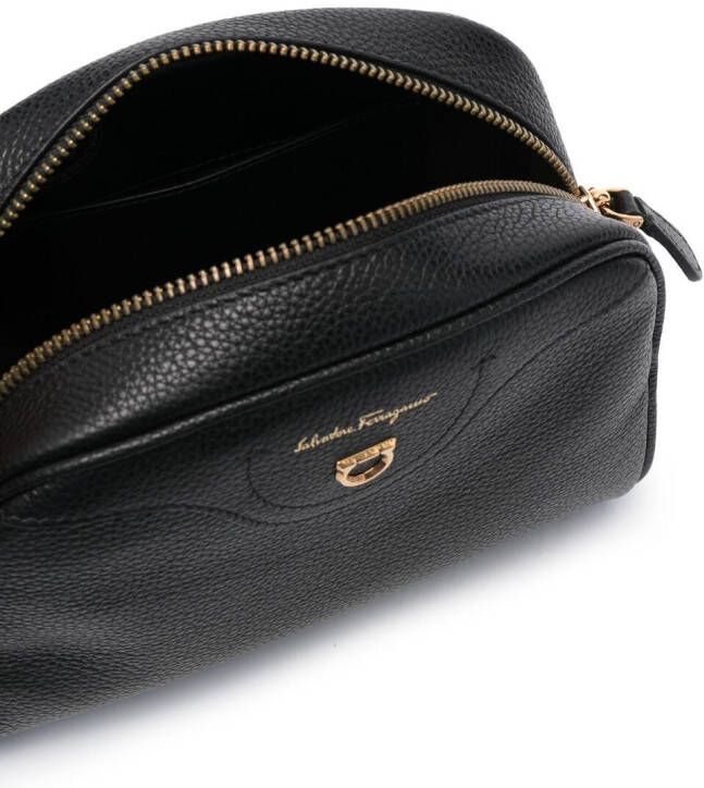 Ferragamo Crossbodytas met ganciniplakkaat Zwart