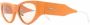 Ferragamo Zonnebril met cat-eye montuur Oranje - Thumbnail 2