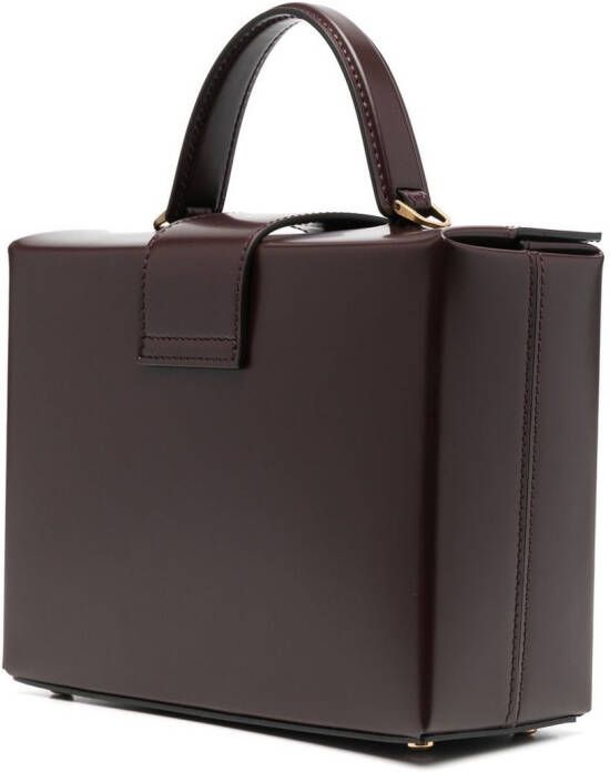Ferragamo Gancini kleine shopper Bruin