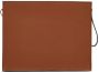 Ferragamo Gancini Studio clutch Bruin - Thumbnail 3
