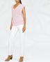 Ferragamo Gebreide bouclé top Roze - Thumbnail 4