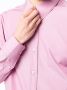 Ferragamo Gestreept overhemd Roze - Thumbnail 5
