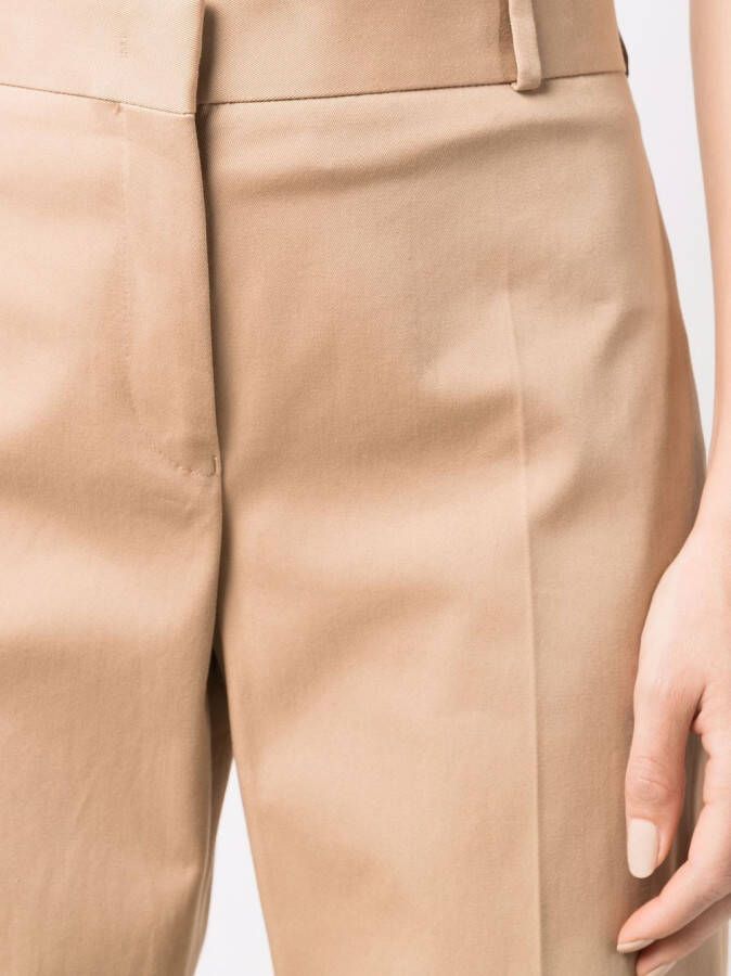 Ferragamo High waist broek Beige