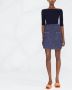 Ferragamo High waist mini-rok Blauw - Thumbnail 2