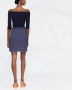Ferragamo High waist mini-rok Blauw - Thumbnail 3