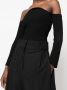Ferragamo High waist plooibroek Zwart - Thumbnail 5