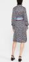 Ferragamo Jurk met print Blauw - Thumbnail 3