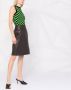 Ferragamo Leren midi-rok Bruin - Thumbnail 5