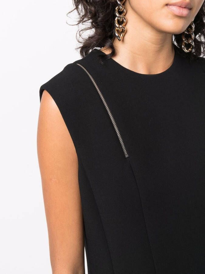 Ferragamo Mini-jurk met rits Zwart