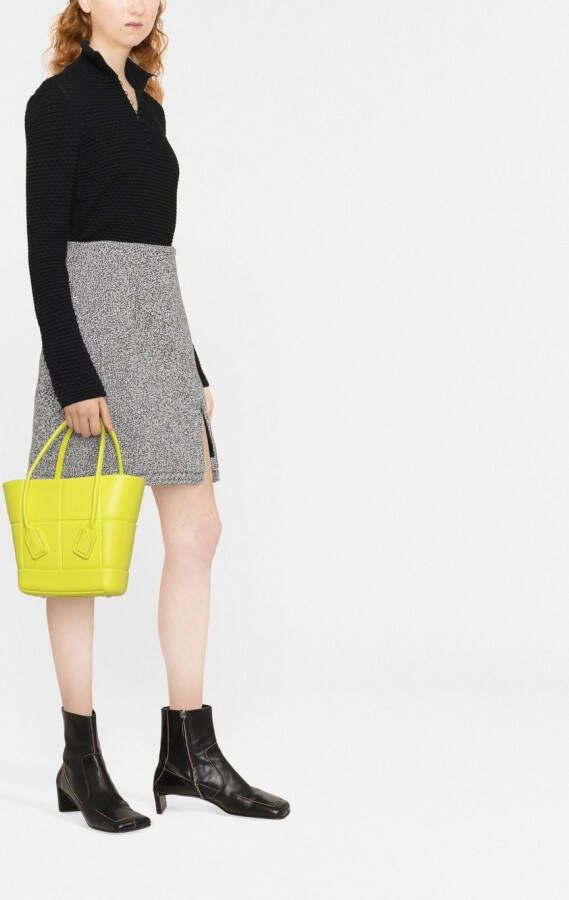 Ferragamo Opengebreide trui Zwart