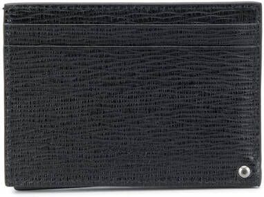 Ferragamo Pasjeshouder met textuur Zwart