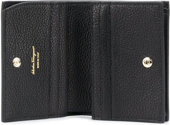 Ferragamo Portemonnee met print Zwart