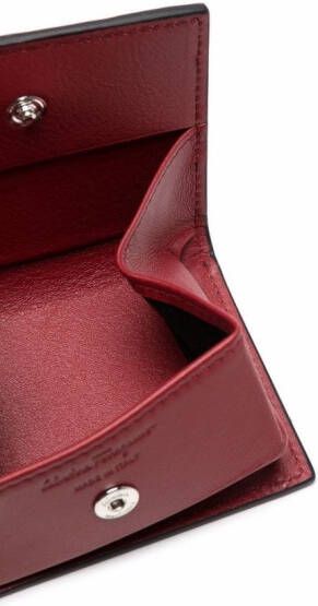 Ferragamo Portemonnee met reliëf Zwart