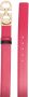 Ferragamo Riem met Gancini gesp Roze - Thumbnail 2