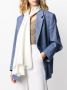 Ferragamo Sjaal met jacquard Wit - Thumbnail 2