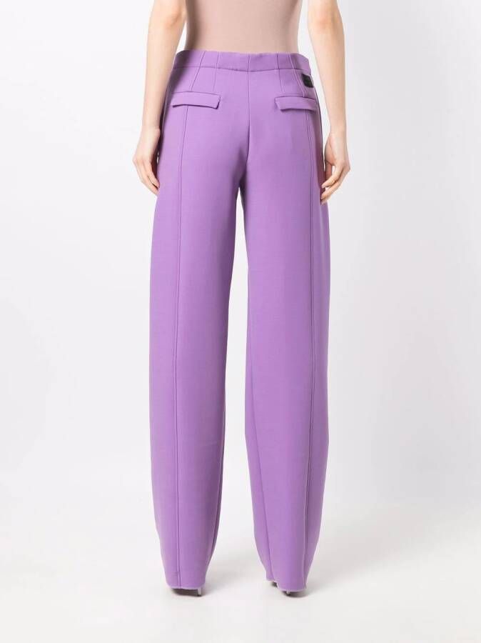 Ferragamo Straight broek Paars