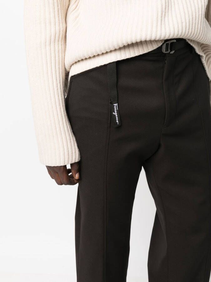Ferragamo Straight broek Bruin