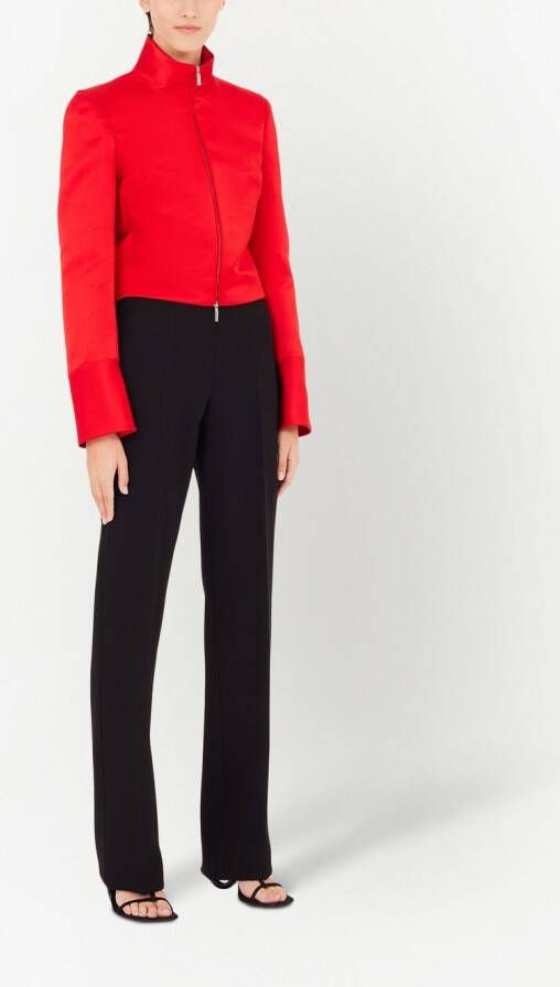Ferragamo Straight plooibroek Zwart