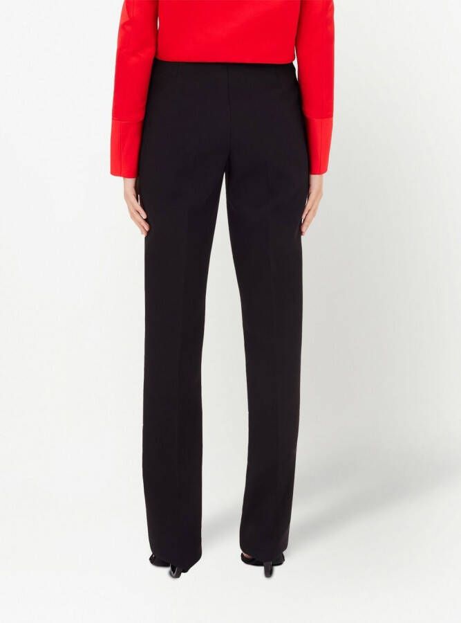 Ferragamo Straight plooibroek Zwart
