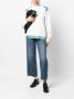 Ferragamo Sweater met geborduurd logo Wit - Thumbnail 2