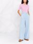 Ferragamo Top met Gancini patroon Roze - Thumbnail 2