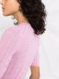 Ferragamo Top met Gancini patroon Roze - Thumbnail 5