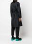 Ferragamo Trenchcoat met ceintuur Blauw - Thumbnail 4