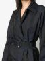 Ferragamo Trenchcoat met ceintuur Blauw - Thumbnail 5