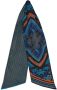 Ferragamo Zijden bandeau sjaal met print Zwart - Thumbnail 3