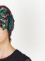Ferragamo Zijden bandeau sjaal met print Zwart - Thumbnail 2