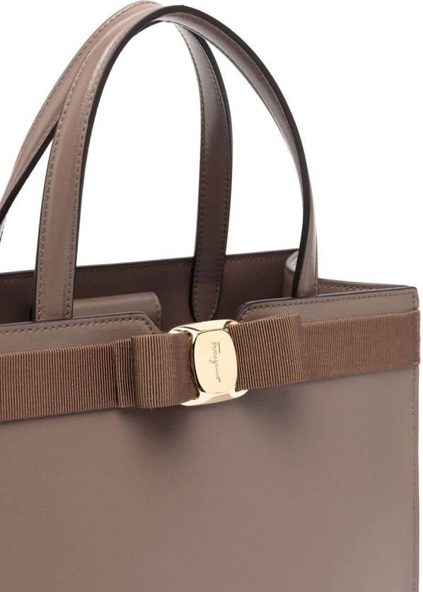 Ferragamo Viva Bow shopper Bruin