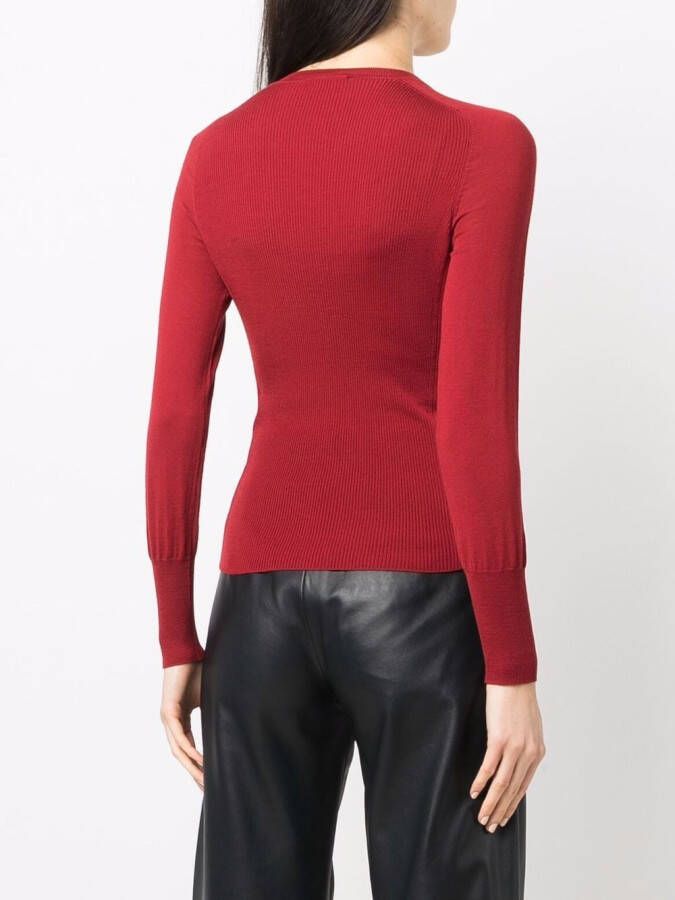 Ferragamo Wollen trui Rood