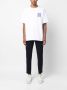 SAMSOE Broek met toelopende pijpen Blauw - Thumbnail 2
