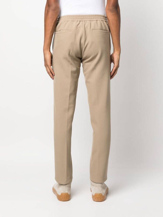 SANDRO Broek met toelopende pijpen Beige