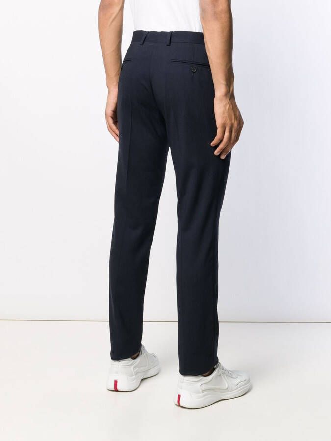 SANDRO Wollen pantalon Blauw