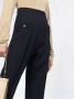 SANDRO High waist broek Blauw - Thumbnail 5