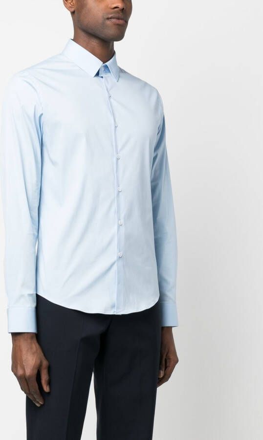 SANDRO Overhemd met knoopsluiting Blauw