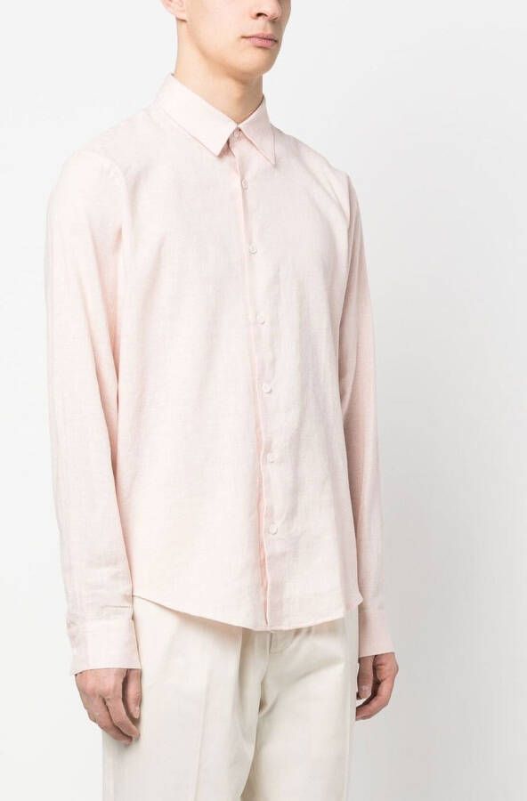 SANDRO Overhemd met knoopsluiting Roze