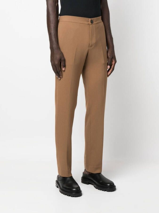 SANDRO Slim-fit pantalon Bruin