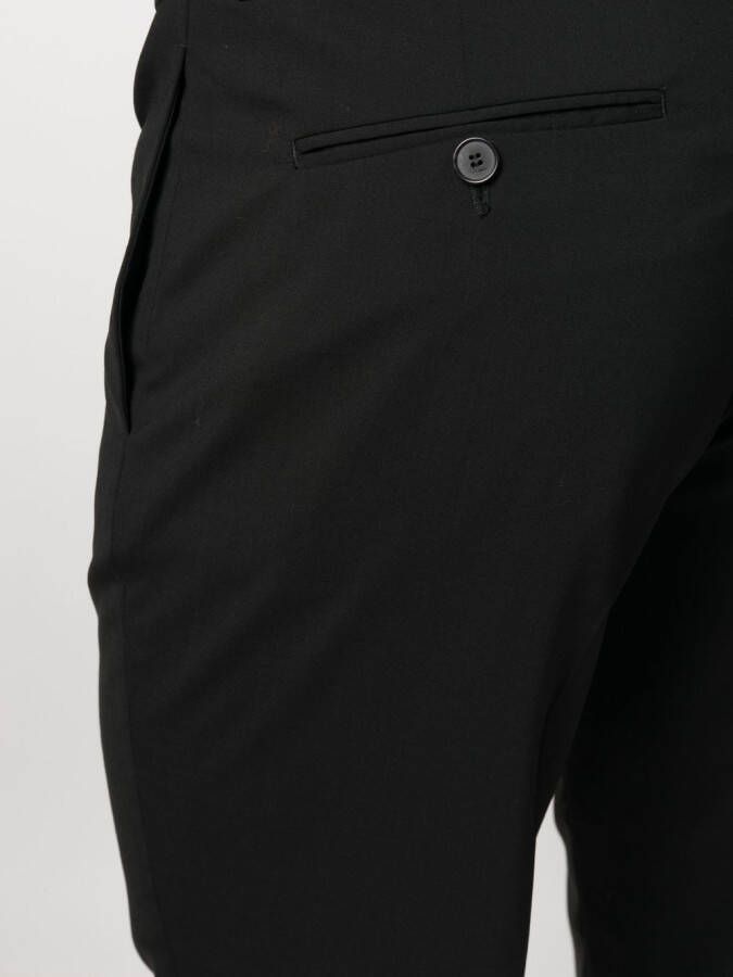 SANDRO Slim-fit pantalon Zwart