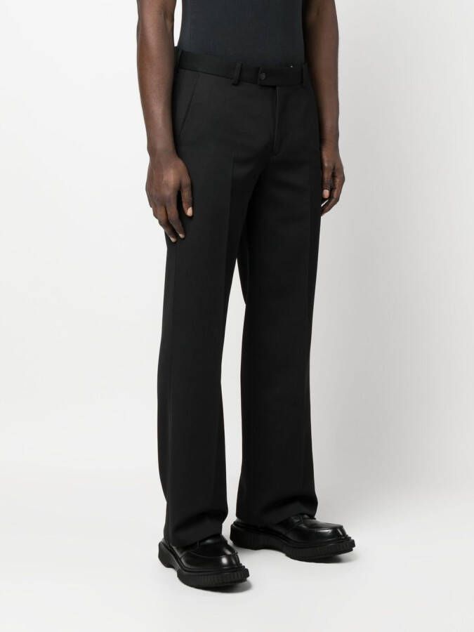 SANDRO Straight pantalon Zwart