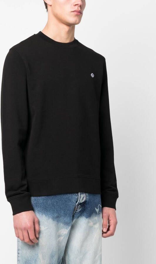 SANDRO Sweater met ronde hals Zwart