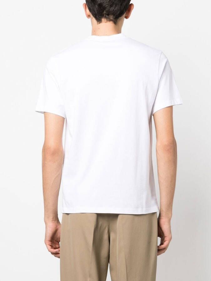 SANDRO T-shirt met borduurwerk Wit