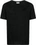 SANDRO T-shirt met ronde hals Zwart - Thumbnail 2