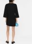 SANDRO Tweed mini-jurk Zwart - Thumbnail 3