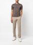 SANDRO Poloshirt met rits Bruin - Thumbnail 2