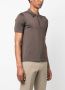 SANDRO Poloshirt met rits Bruin - Thumbnail 3